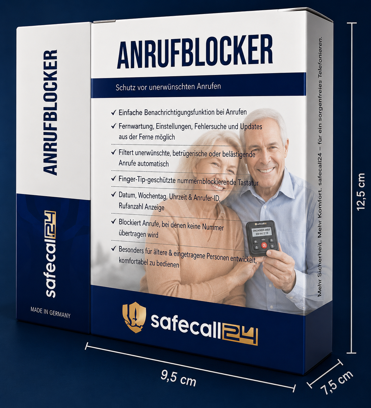 SafeCall24 Anrufblocker Verpackung